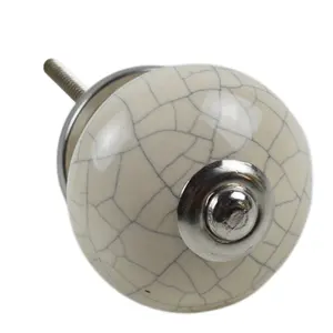 Good Crackle Design Cabinet Ceramic Knobs Home Decor Drawer Pull Best For Furniture Design And Colored Ceramic Knob