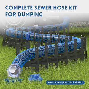 Kit de tuyau d'égout pour RV de 20 pieds, tuyau d'égout pour <span class=keywords><strong>camping</strong></span>-<span class=keywords><strong>car</strong></span> - Product Image 6