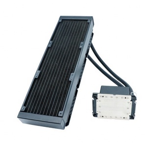Ruiquan coque d'ordinateur haute Performance 360mm <span class=keywords><strong>refroidisseur</strong></span> de processeur radiateur de refroidissement <span class=keywords><strong>liquide</strong></span> noir LED peinture personnalisée aluminium ANSI ordinateurs portables - Product Image 2