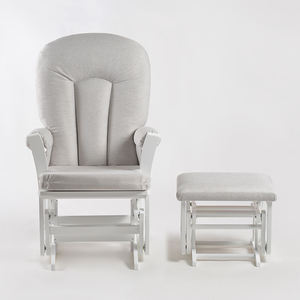 Competitive Price Rocking Lounge <b>Chair</b> Rocking <b>Chair</b> Upholstered Comfort Glider Rocker for Breastfeeding - Product Image 2