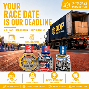 Fabricante de Medallas Personalizadas de Aleación de Zinc, Fundición a Presión, Esmalte, Premio Deportivo, Diseño Gratuito, Medallas de Fútbol 3D de Fábrica - Product Image 3