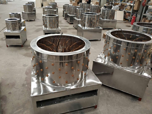 โรงฆ่าสัตว์ปีกไก่อุตสาหกรรมเครื่องถอนไก่ - Product Image 6