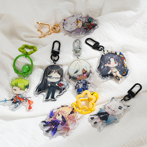 Porte-clés personnalisé en acrylique pour femme, anime, <span class=keywords><strong>One</strong></span> <span class=keywords><strong>Piece</strong></span>, porte-clés transparent en acrylique, porte-clés Luffy <span class=keywords><strong>Chopper</strong></span>, pendentif, bijoux - Product Image 2