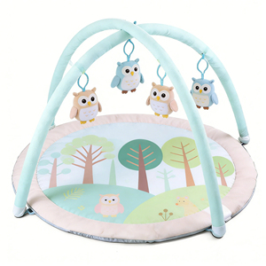 Alfombra de Juego para Bebés Personalizada, Fácil de Montar, 3 en 1, Gimnasio de Juego para Bebés, Alfombra de Actividades con Juguetes Colgantes - Product Image 4