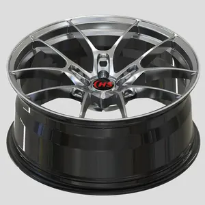 Roda tempa 20 inci untuk mobil penumpang balap roda Aloi aluminium mobil olahraga roda tempa