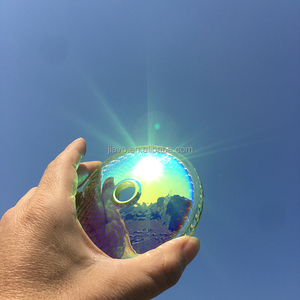 Bio disco coloreado Vidrio de energía cuántica Ion negativo Alpha Spin 10 cm Energía escalar Bio disco - Product Image 3