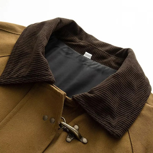 2025 autunno cappotto elegante Casual <span class=keywords><strong>Trench</strong></span> larghi giacche marroni da <span class=keywords><strong>donna</strong></span> - Product Image 4