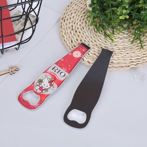 Ouvre-bouteille en métal mignon de dessin animé personnalisé autocollant magnétique Ouvre-bouteille de <span class=keywords><strong>vin</strong></span> et de bière personnalisé en usine Ouvre-bouteille créatif pour réfrigérateur - Product Image 3