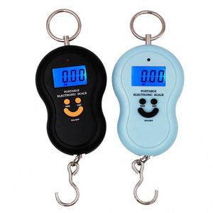 Balance de bagages électronique portable en plastique, mini, 50 kg, matériau ABS, écran LCD, portable, suspendue, à piles, pour voyage JY JY070 - Product Image 2