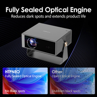 2025 nuevo A3W Mini portátil inteligente Android 11 nativo 1080P 4K 400 ANSI lúmenes cine Video LCD proyector de cine en casa para dormitorio