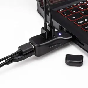 Высокая скорость передачи данных USB 2,0 4-портовый концентратор адаптер для ПК ноутбука Mac