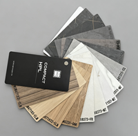 Panel HPL Kompak Tahan Api 0.5mm 0.7mm, Laminasi Ringan Tahan Air dengan Tekstur Serat Kayu untuk Dinding Interior Hotel dan Rumah Sakit
