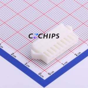 HX25022-9P WH Housing (Wire-to-Board / Wire-to-Wire) P=2.5mm Connector 1x9P 2.5mm 1 9 - Product Image 1