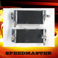 Radiateur de moto surdimensionné en aluminium Speedmaster personnalisé pour Yamaha YZF250 avec garantie d'un an, placement avant