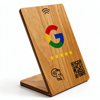 Étiquette NFC en bois RFID T5577 13,56 MHz étanche pour contrôle d'accès, menu, paiement et cartes professionnelles pour restaurants et hôtels