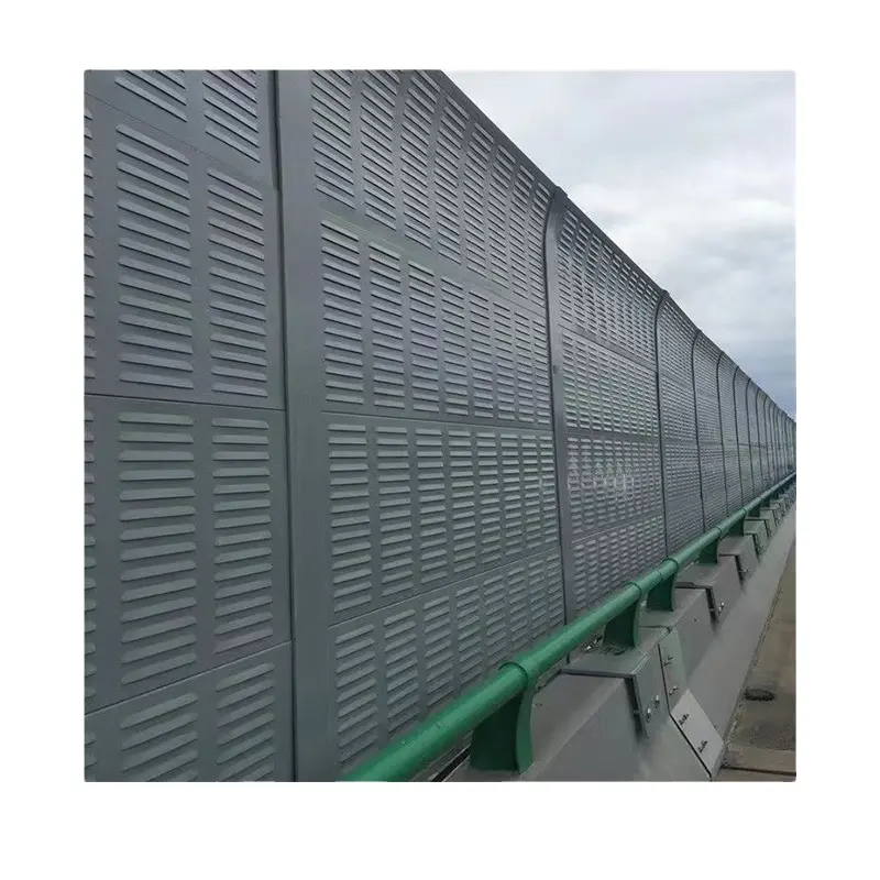 Clôture insonorisante Barrière acoustique personnalisée pour réduire le bruit rideau sonore