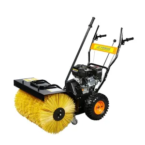 24 polegadas neve soprador trator 4 Motor dianteira 6hp neve varredor