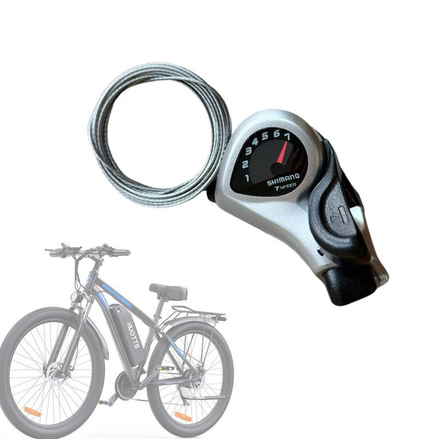 Original Right Speed Shifter Thumb SHIMANO 7 Gears for Duotss C29 Electric Dirt Mountain Bike Ebike