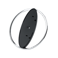 Support vertical universel à base circulaire pour Pro pour Slim pour consoles de disques/UHD argent