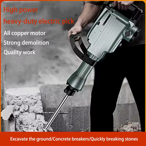 <span class=keywords><strong>Marteau</strong></span> démoliteur électrique sans balais <span class=keywords><strong>1600W</strong></span> haute performance pour la démolition de béton et le perçage de roche - Product Image 5