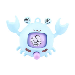 Children's Small <b>Toy</b> Crab Guessing Game <b>Egg</b> Pendant Cartoon Small Animal Plastic Scissors Cloth Kindergarten Small Gift - Product Image 5