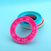 Porte-canette rond en silicone, anneaux de maintien pour canette à coudre, support pour machine à coudre