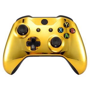 Coque de remplacement brillante dorée pour manette sans fil Xbox One S, plaque frontale de protection pour joystick - Product Image 3