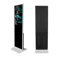 Kiosco Interactivo con Pantalla Táctil Android WiFi de 32 Pulgadas, Tótem de Señalización Digital, Exhibición Publicitaria de Pie para Centros Comerciales