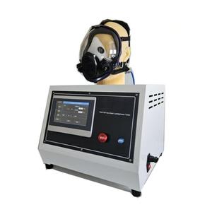 Machine de test d'étanchéité des masques faciaux EN 136 ISO 16900, équipement de test de fuite d'air pour masques faciaux complets en laboratoire - Product Image 4