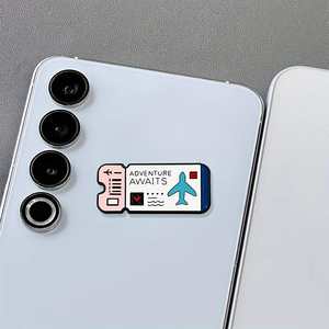 Pegatinas <span class=keywords><strong>de</strong></span> billetes <span class=keywords><strong>de</strong></span> <span class=keywords><strong>avión</strong></span>, insignias <span class=keywords><strong>de</strong></span> esmalte con temática <span class=keywords><strong>de</strong></span> viajes, regalos <span class=keywords><strong>de</strong></span> viaje que se pueden pegar en mochilas y fundas <span class=keywords><strong>de</strong></span> teléfono, logotipo gratuito - Product Image 1