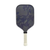 Pala de Pickleball Personalizada con Logotipo, Certificada por la USAPA, de 16 mm, Núcleo de PP Honeycomb, Textura de Kevlar Prensada en Caliente, Acabado Mate, para Deportes al Aire Libre