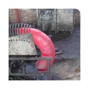 Pemanas frekuensi menengah mesin pembentuk pembuat panas siku untuk baja karbon dan pipa mulus presisi tinggi - Product Image 3