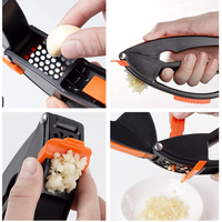 Vente flash : Hachoir à ail, presse-ail, écraseur d'ail et de gingembre pour la cuisine, gadgets de cuisine, outil pour légumes, écraseur d'ail