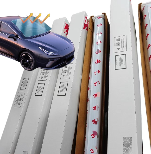 Portable 3m Privacy Design PET Car Window Tint Film 99% UV Block Anti-Scratch 5-Year Guaranteed 3m Nanoceramic Window Film