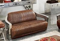 Pour Aviator Retro Industrial Sofa Chair Style Loft pour le salon Confortable et élégant