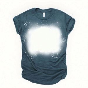 Custom Clothing Tee Faux <b>Bleached</b> Sublimation Blanks <b>Bleached</b> T Shirts Us - Product Image 3