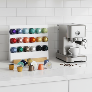 Cápsulas de Café Vacías de Aluminio para Uso Doméstico, Compatibles con <span class=keywords><strong>Nespresso</strong></span>, con Etiquetas de Aluminio, para Oficina, Tazas, Conservación de Color, Barbacoa - Product Image 1