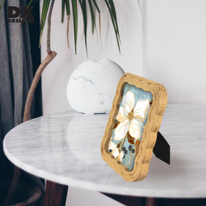 DX thiết kế bán buôn sóng sơn mài mộc mạc <span class=keywords><strong>4x6</strong></span> cổ điển khung ảnh rắn bằng gỗ MDF khung ảnh trang trí cho nhà - Product Image 6