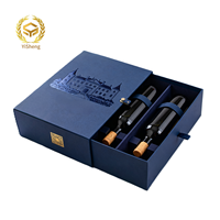 Boîte-cadeau pour vin rouge haut de gamme, possibilité de personnaliser la couleur et les tailles, avec logos en gros et les plus vendus