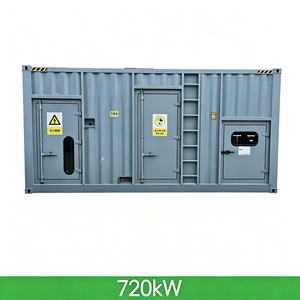 เครื่องกำเนิดไฟฟ้าดีเซลแบบเงียบพิเศษ SDEC ขนาด 720 กิโลวัตต์ 900 กิโลโวลต์แอมแปร์ พร้อมระบบสตาร์ทอัตโนมัติสำหรับไฟฉุกเฉิน  แบบเก็บเสียง  พร้อมระบบ ATS - Product Image 1