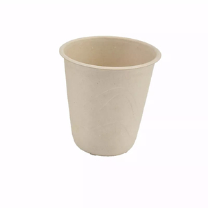 Vaso Desechable Biodegradable <span class=keywords><strong>de</strong></span> Bagazo <span class=keywords><strong>de</strong></span> <span class=keywords><strong>Caña</strong></span> <span class=keywords><strong>de</strong></span> Azúcar <span class=keywords><strong>de</strong></span> 8 oz, Sin Recubrimiento, para Bebidas Calientes, Diseño Floral, <span class=keywords><strong>Blanco</strong></span>/Natural - Product Image 5
