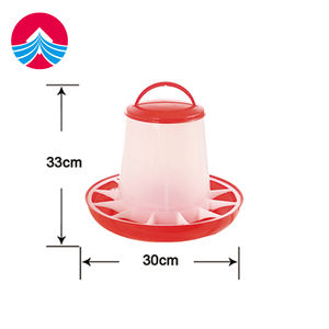 別の給餌トレイを備えた新しいプラスチック製のチキントラフ家禽装置は、鶏のアヒルの飼料の無駄を効率的に防ぎます - Product Image 3