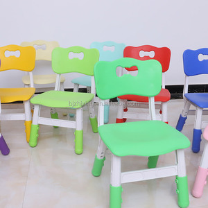 Chaise pour enfants en plastique design moderne pour la maternelle, le bureau à domicile et l'extérieur dans les parcs, chaise d'école en métal durable - Product Image 6