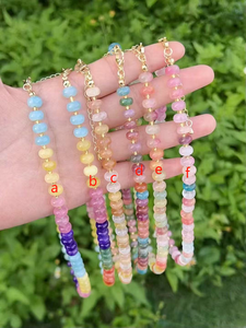 Nouveau collier tendance bohème d'été en perles acryliques colorées et exagérées pour femmes - Product Image 3
