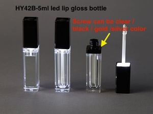 lip gloss <b>with</b> <b>led</b> <b>light</b> and <b>mirror</b> wholesale - Product Image 6