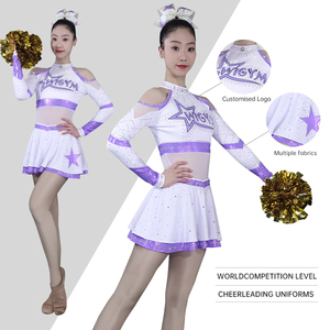 New Arrival WIGYM Cheerleading Sexy Costumes High Quality 310g Sublimation Unisex - Product Image 2