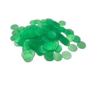 Fichas de Juego de Mesa de Material PS de 19 mm, Accesorios para Bingo, Transparentes, Coloridas, Piezas Pequeñas, Monedas para Juegos de Cartas y Ajedrez - Product Image 2