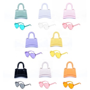 Conjunto de Mini bolsos y gafas de sol para mujer, Cartera de mano, <span class=keywords><strong>bolso</strong></span> de hombro, a la última moda - Product Image 1
