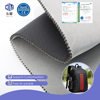 Tissu en mousse laminée à mailles tricotées, écologique, respirant, uni, pour rembourrage de protection intérieur pour sacs (garçons)