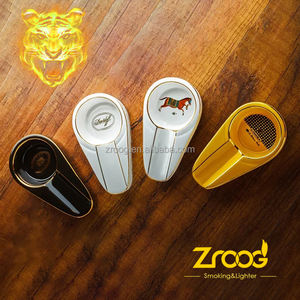 <span class=keywords><strong>Cendrier</strong></span> <span class=keywords><strong>de</strong></span> <span class=keywords><strong>table</strong></span> en céramique fait main Zroog pour l'extérieur, design américain moderne, portable, excellent cadeau <span class=keywords><strong>de</strong></span> Noël pour les amateurs <span class=keywords><strong>de</strong></span> cigares - Product Image 4